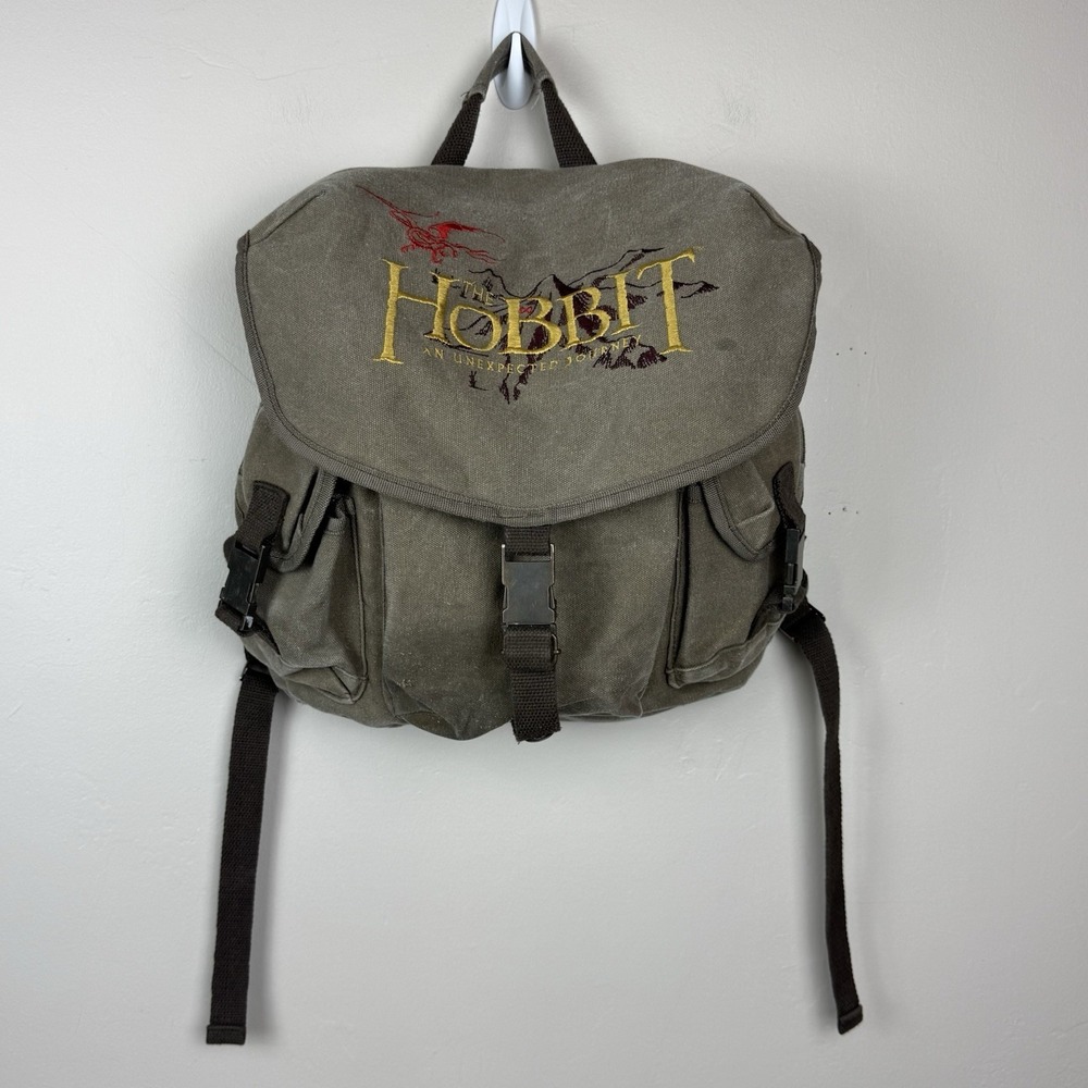 Jinx The Hobbit Unexpected Journey Messenger Bag Backpack OS Green Smaug Rare